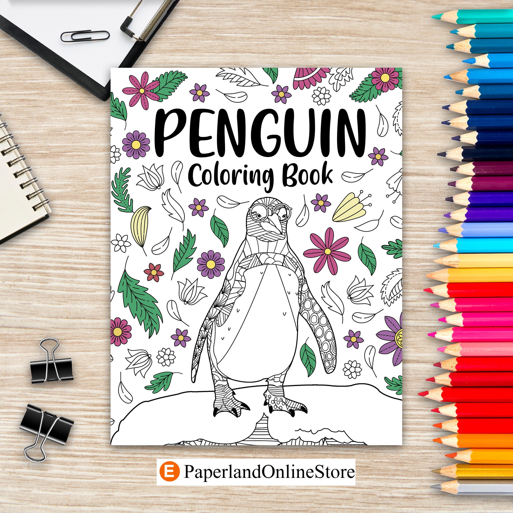 Penguin coloring pages