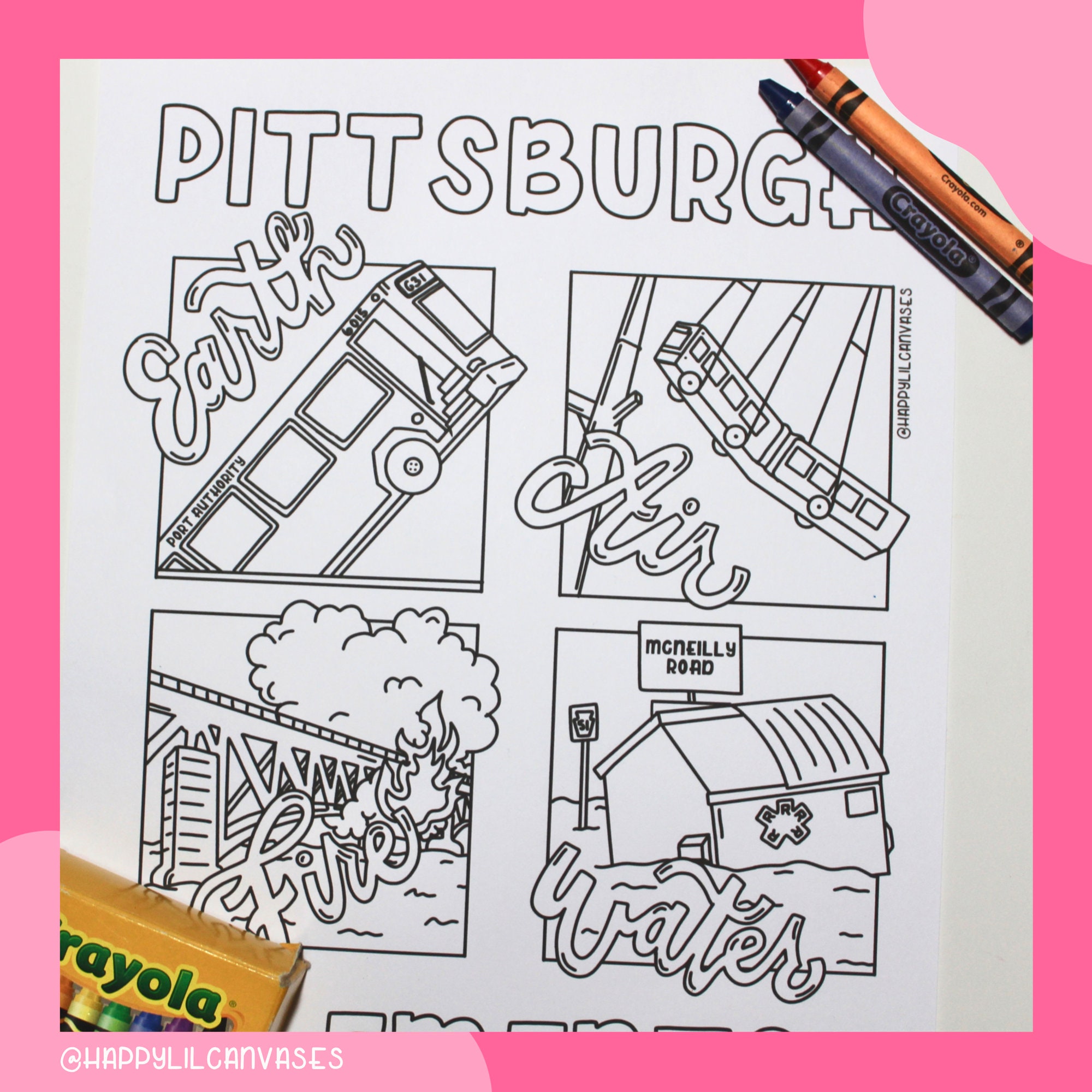 Penguin coloring pages