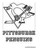 Hockey coloring pages