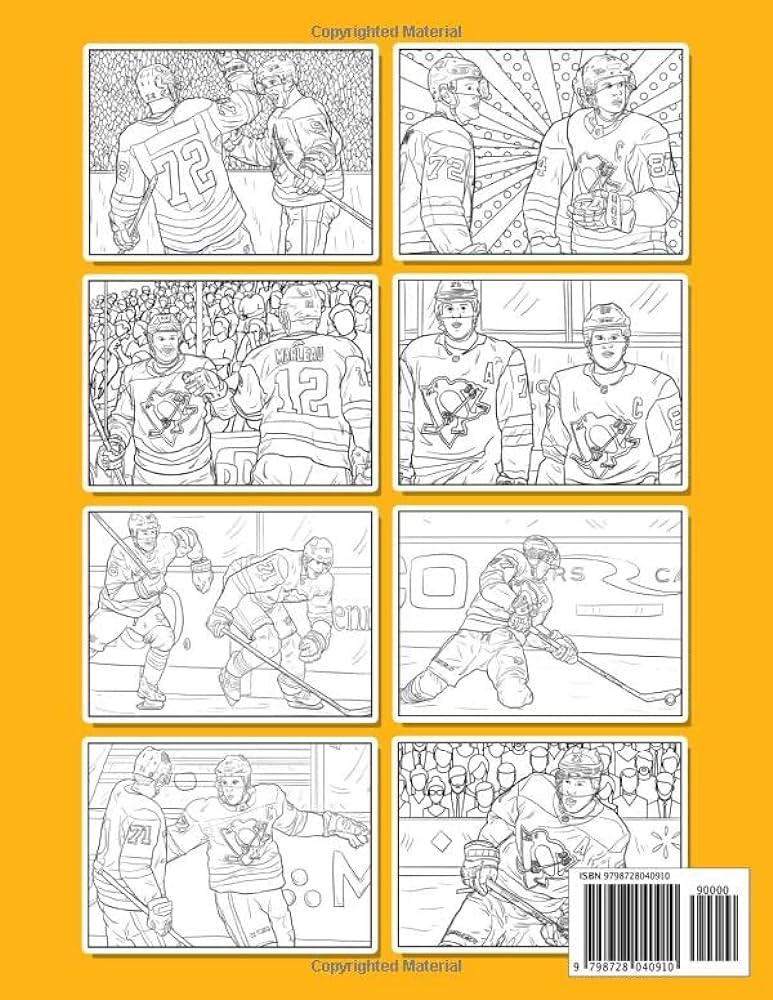 Pittsburgh penguins coloring book stunning pittsburgh penguins coloring books for adult perfect gift birthday or holidays kosho yamagata books