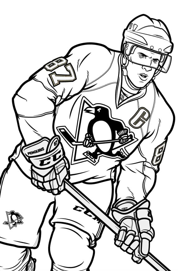 Hockey coloring pages pictures free printable