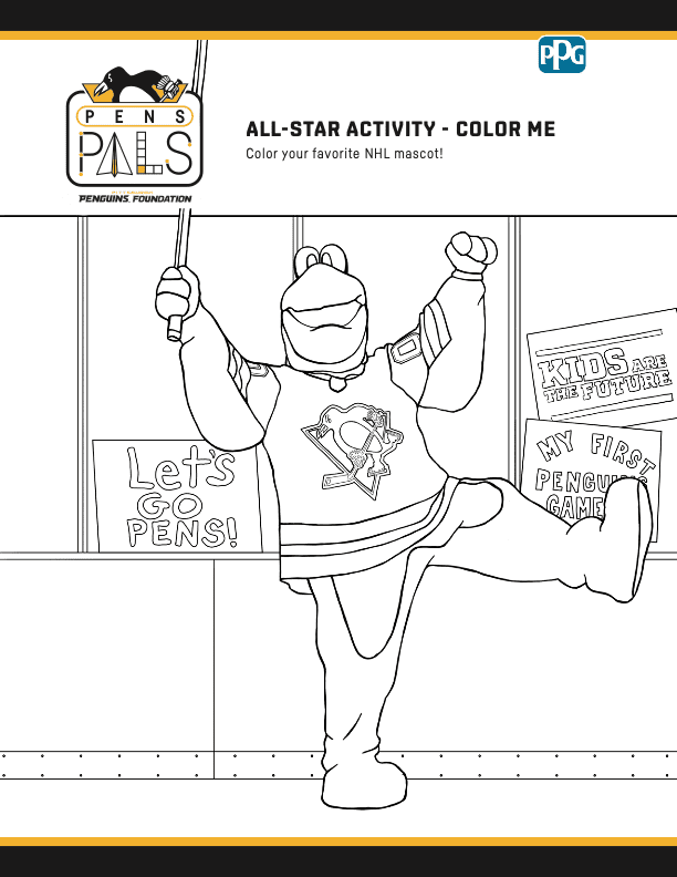 Pens pals presented by ppg pittsburgh penguins foundation