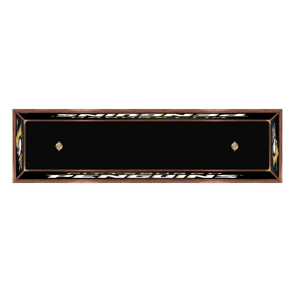 Pittsburgh penguins premium wood pool table light