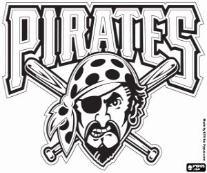 Logo of pittsburgh pirates coloring page pirate coloring pages pittsburgh pirates pittsburgh pirates logo