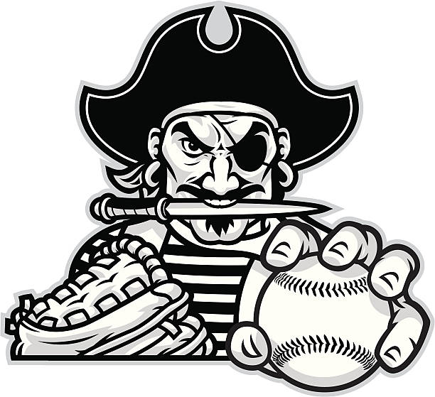 Pirates baseball stock illustrations royalty