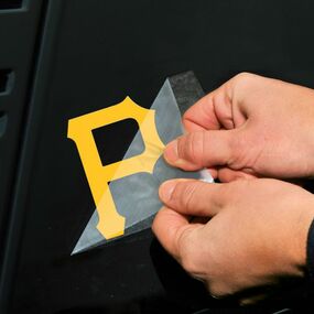 Pittsburgh pirates mlb logo sticker