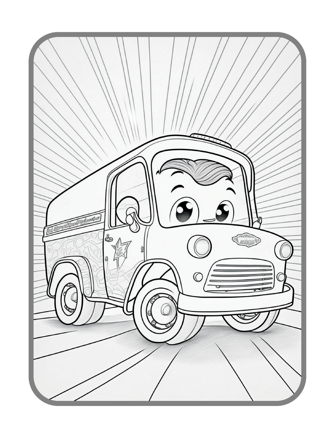 Cars coloring pages in premium quality by coloringbooksart on