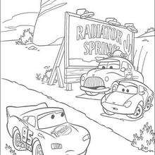 Cars coloring pages
