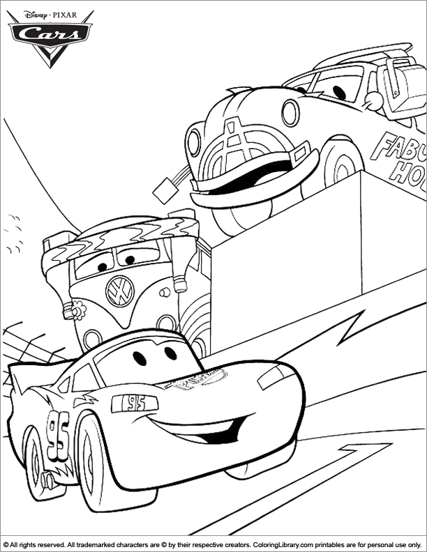 Colouring page