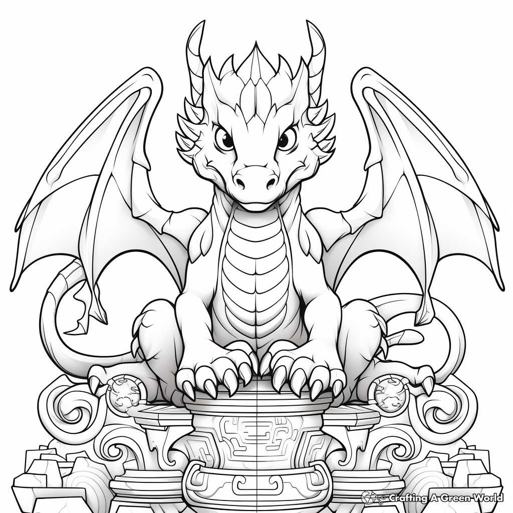 Pixel coloring pages