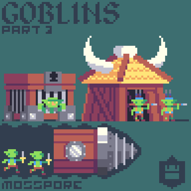 Goblins pixel art part rclashroyale