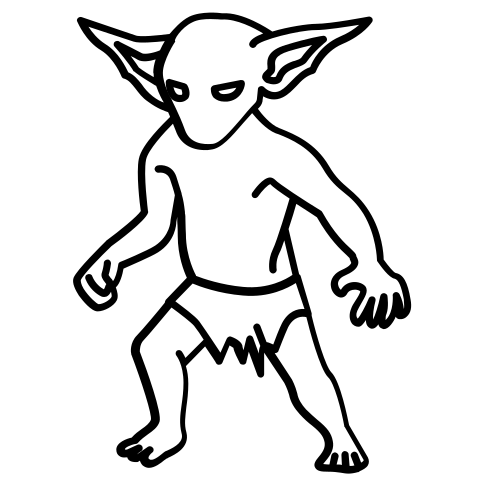 Filenoun project goblin icon svg