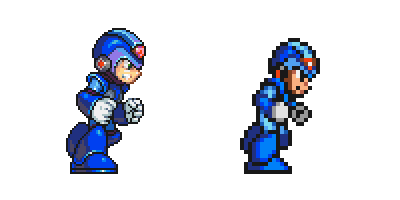 Mega man x run pixel upgrade by omegachaino on