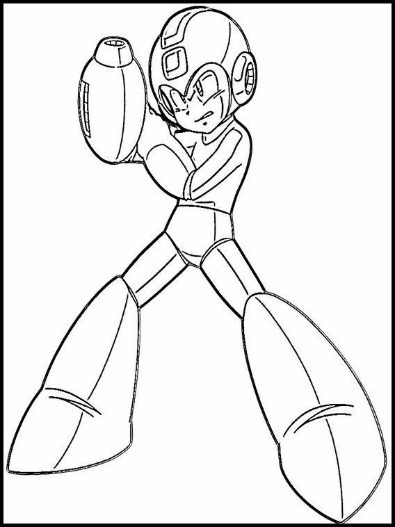 Printable coloring book mega man spiderman para pintar pãginas para colorear libro de colores