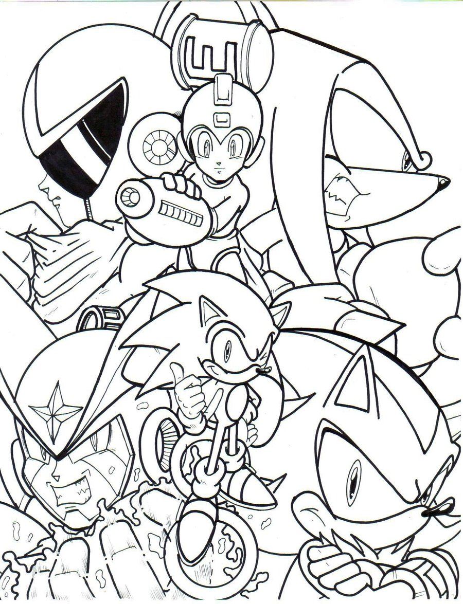 Free coloring pages megaman download free coloring pages megaman png images free cliparts on clipart library