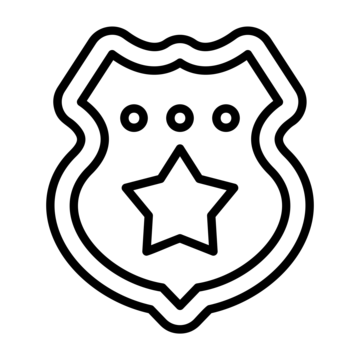 Placa de policãa png vector psd e clipart para dcarga gratuita