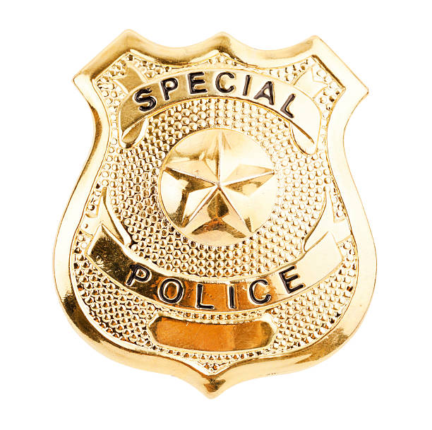 Police officer badge stock photos pictures royalty