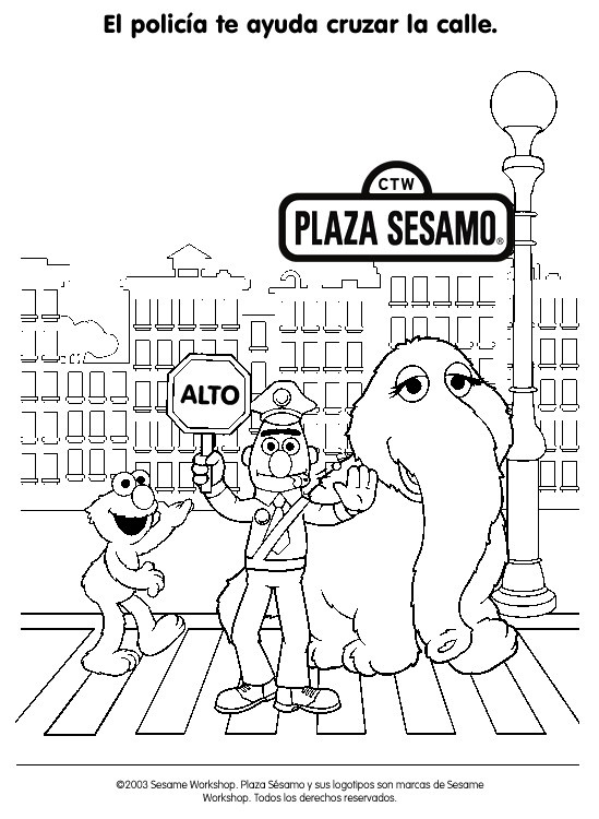 Barrio samo bird coloring pag big bird coloring pag