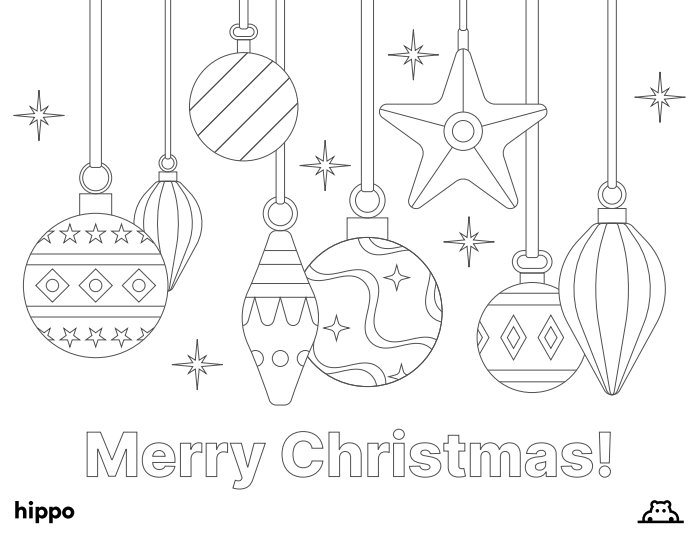 Holiday placemat coloring pages