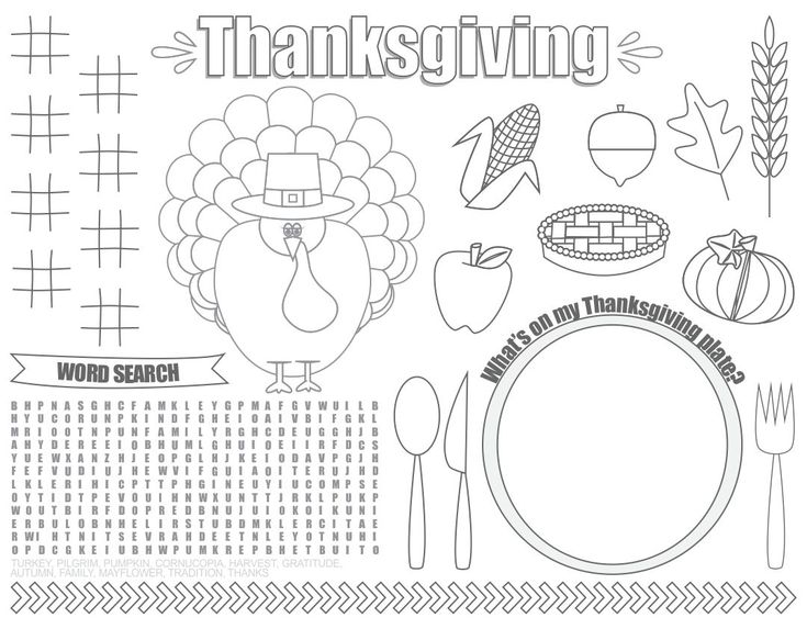 Thanksgiving printable placemat coloring pages thanksgiving placemats preschool thanksgiving placemats printable thanksgiving crafts