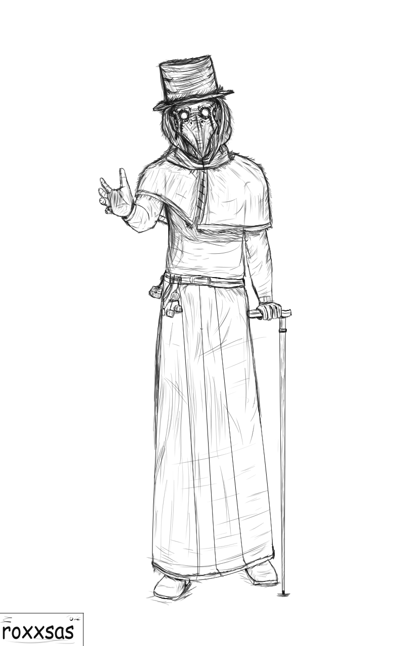 Roxxsas on x draw plague doctor plaguedoctor httpstcozpqloufn x