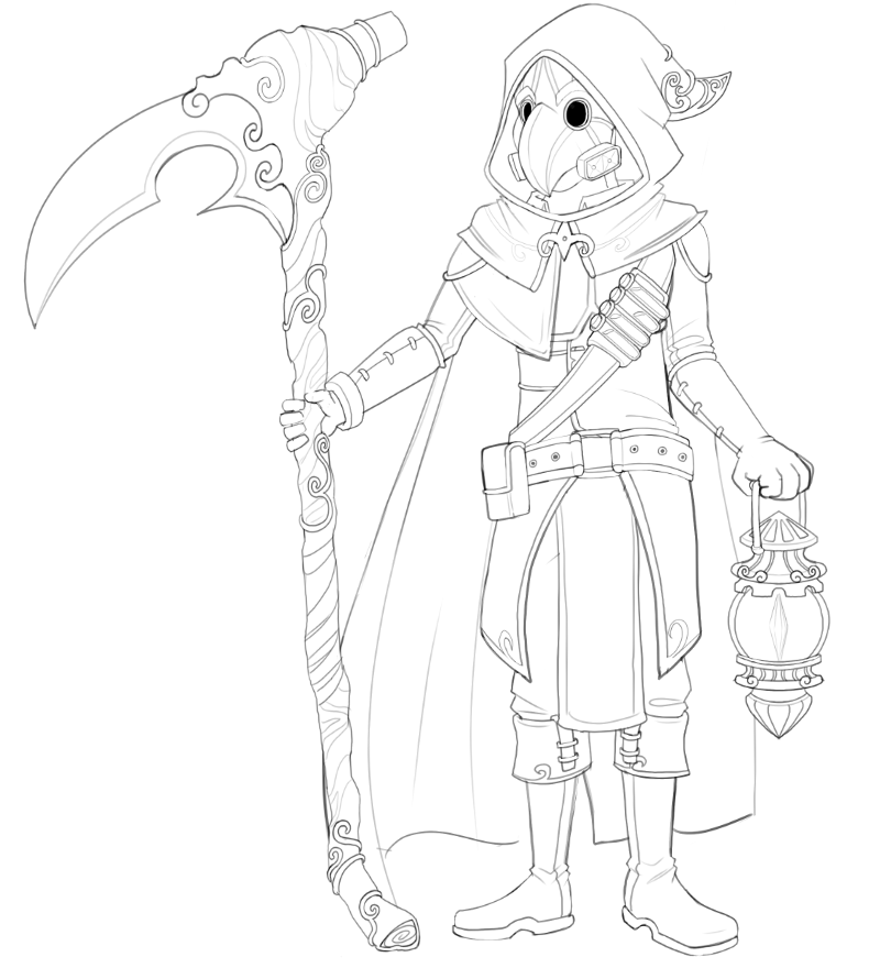 Boyfriend did a plague doctor design for me rmedievaldoctor