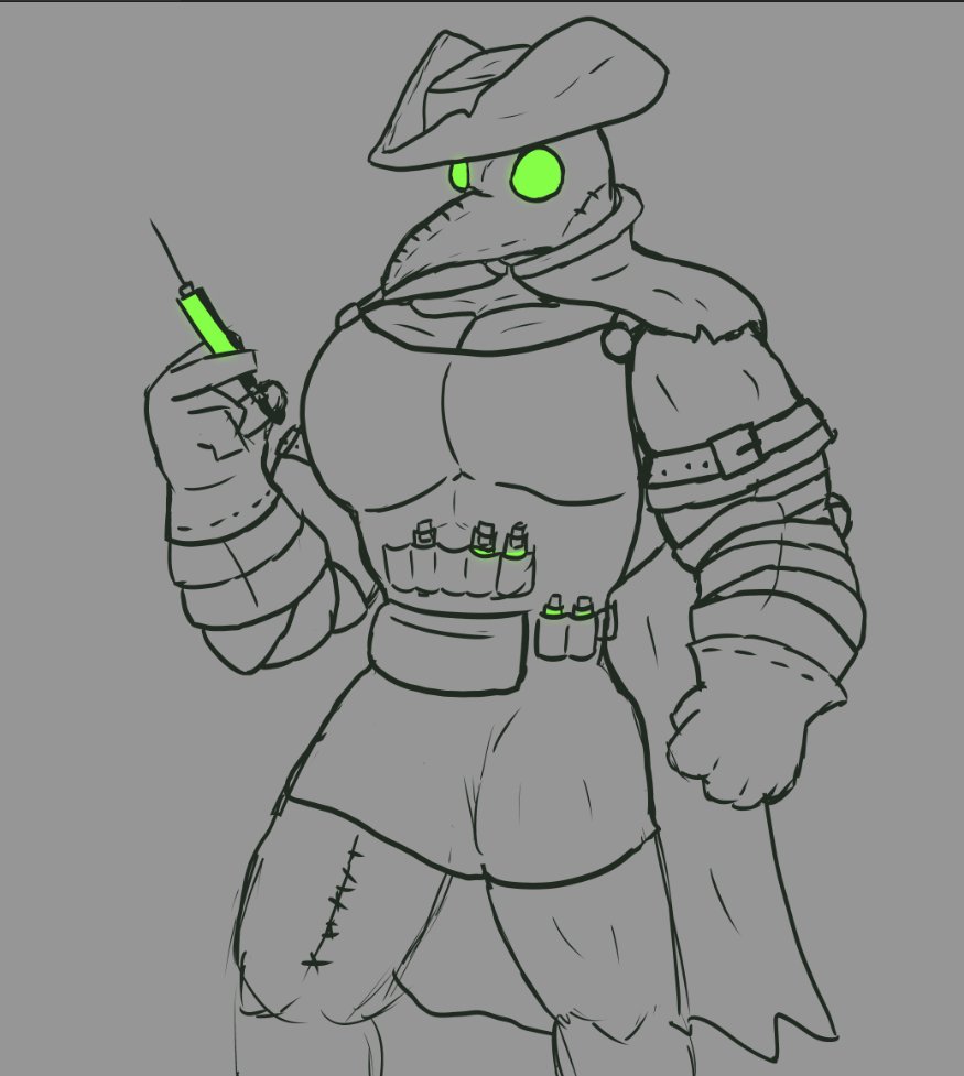 The behemoff â on x morning sketch buff plague doctor httpstcozlhjbwpkl x
