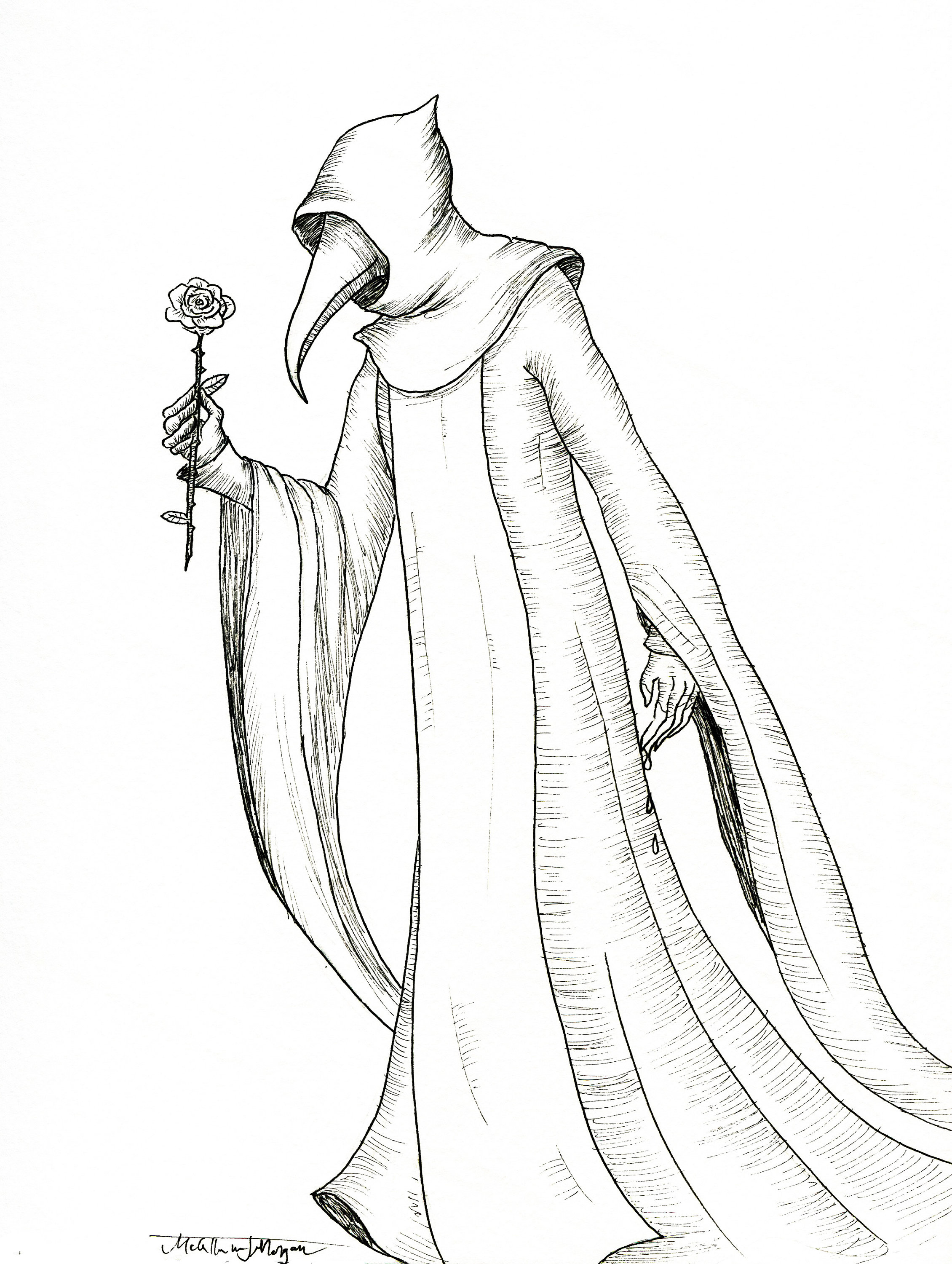 Plague doctor coloring book pdf download