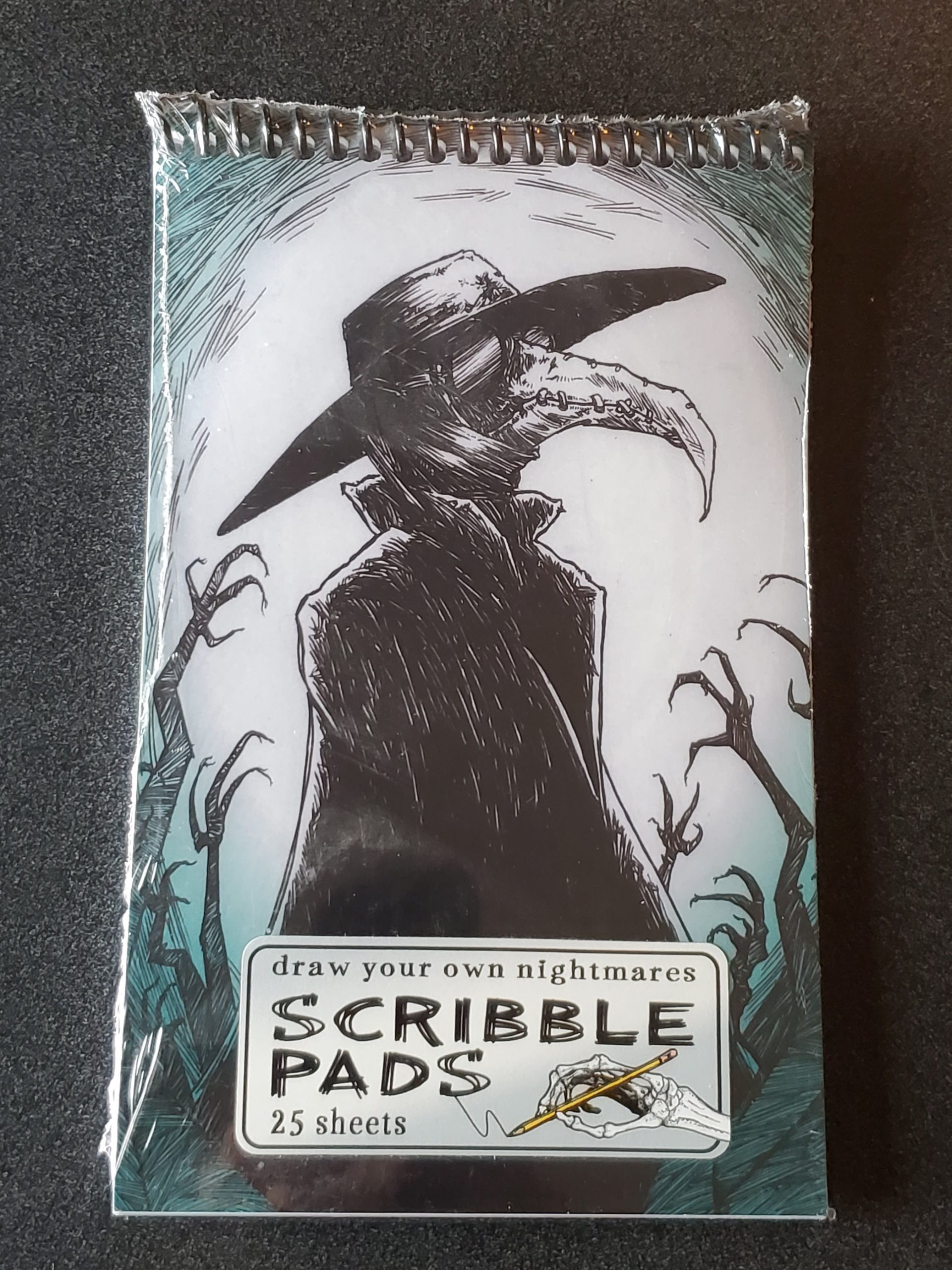 Plague doctor draw pad