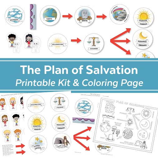 Free plan of salvation printable kit