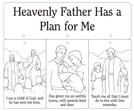 Plan of salvation heavenly father has a plan for me