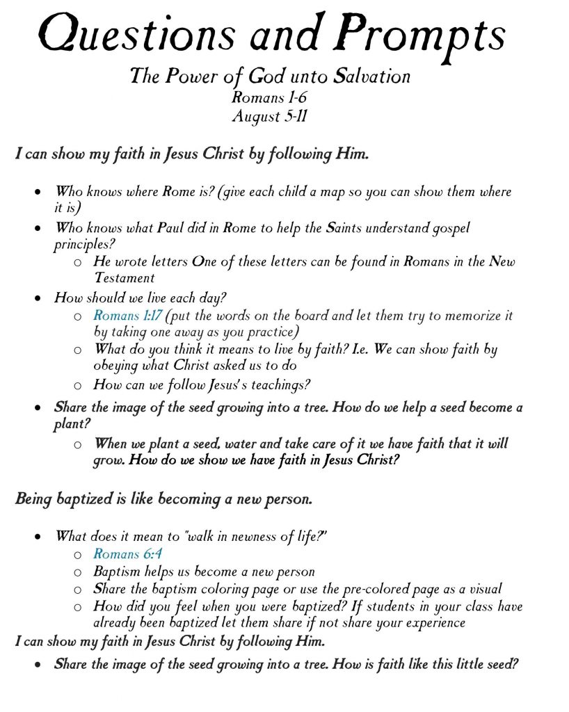 The power of god unto salvation