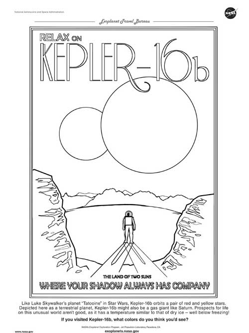 Download our exoplanet coloring pages and colorwith â exoplanet exploration planets beyond our solar system