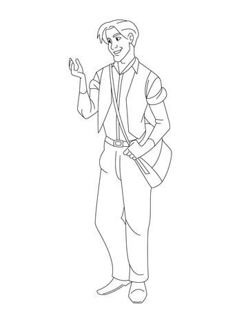 Dimitri coloring page free printable coloring pages beauty and the beast art disney coloring pages coloring pages