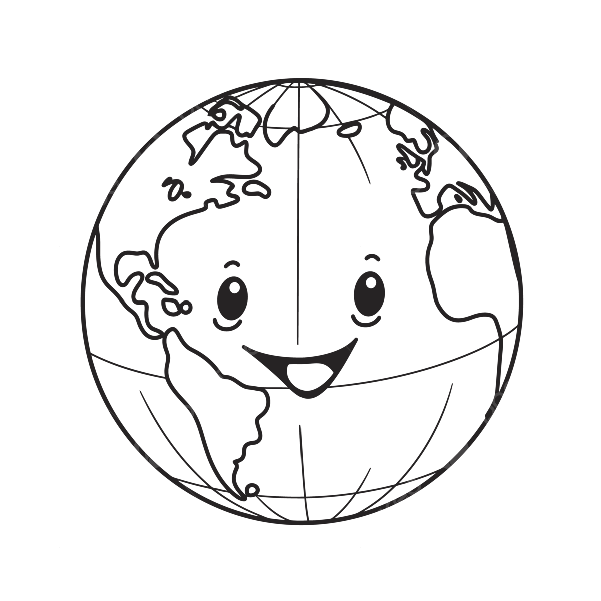 Dibujo de pãgina para colorear la tierra divertida quema vector png dibujos dibujo de la tierra dibujo de ala dibujo de anillo png y vector para dcargar gratis