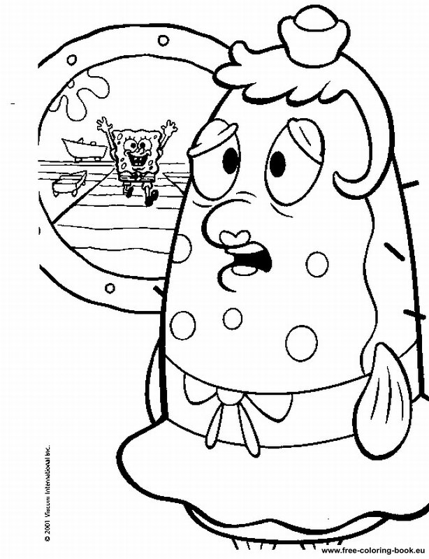 Coloring pages spongebob