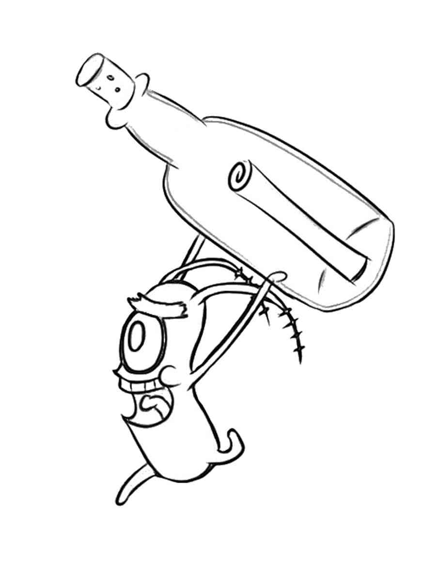 Plankton coloring pages