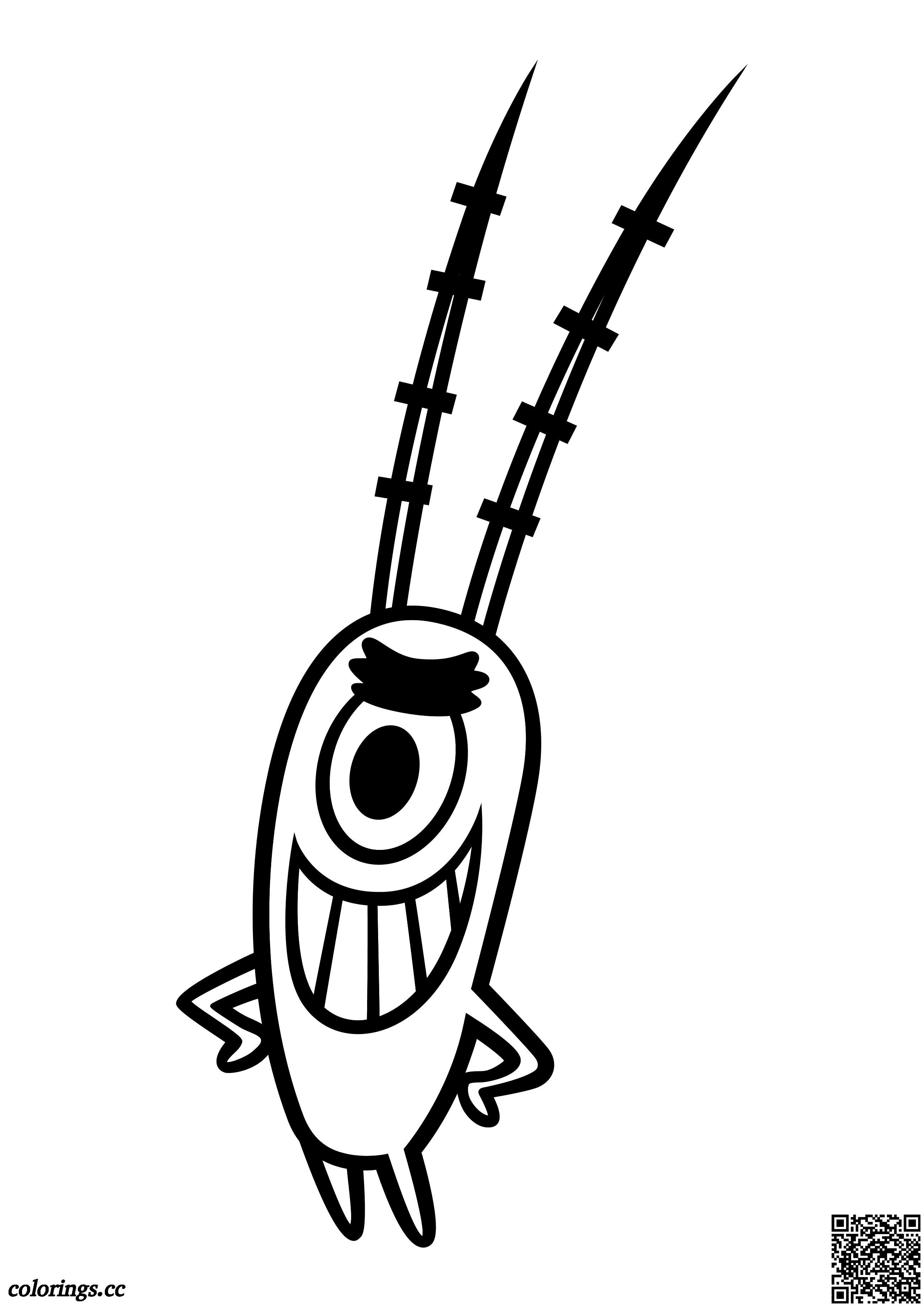 Peter james sheldon plankton coloring pages sponge bob square pants coloring pages