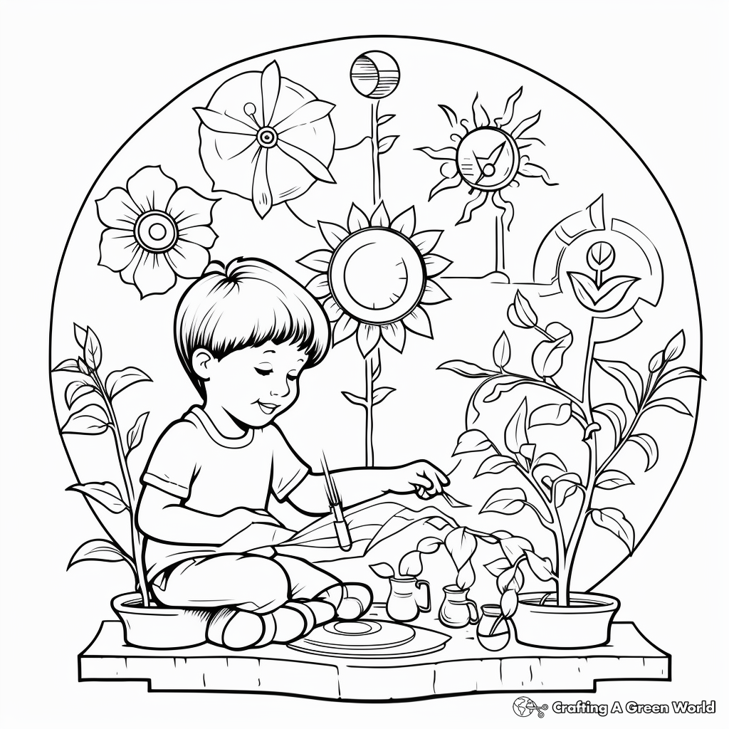 Science coloring pages