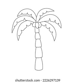 Imãgenes fotos de stock objetos en d y vectores sobre palm tree coloring page