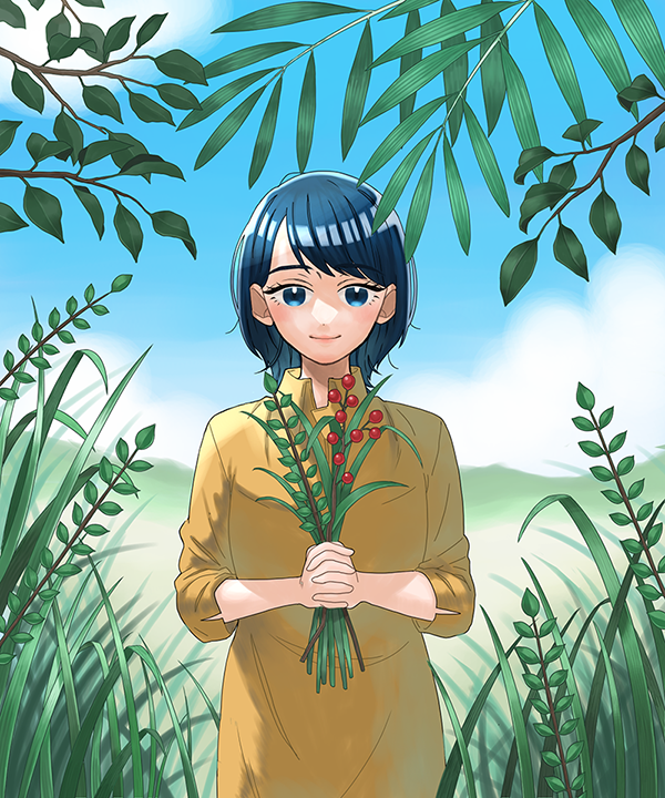 Tutorial para dibujar hojas de plantas medibang paint