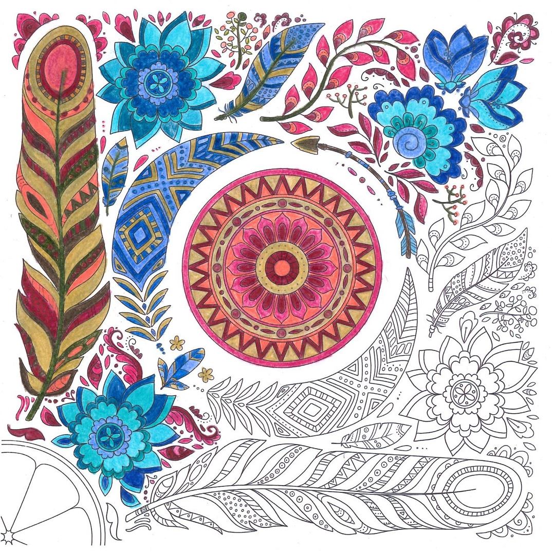 Relajaciãn creativa plantillas para colorear para principiantes avanzados