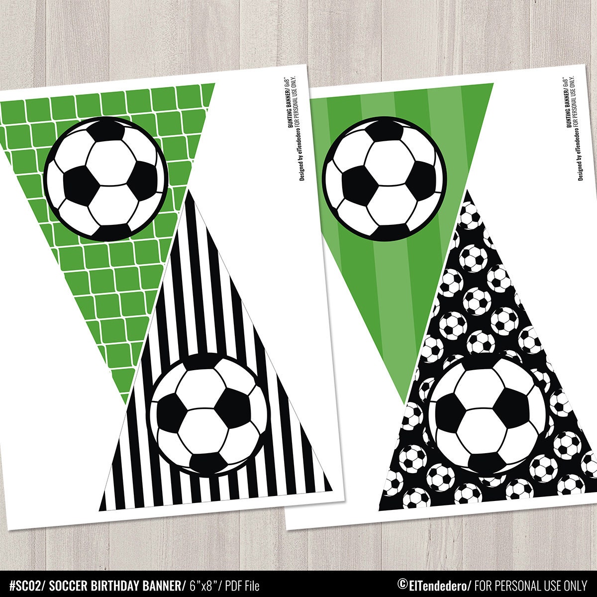 Banderines cumpleaãos fãºtbol guirnalda fiesta equipo fãºtbol banderola decoraciãn fiesta deportes pdf imprimible