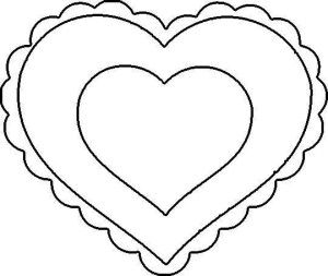 Pin de joy markham en holidays molde de corazon plantilla de corazãn pãginas para colorear