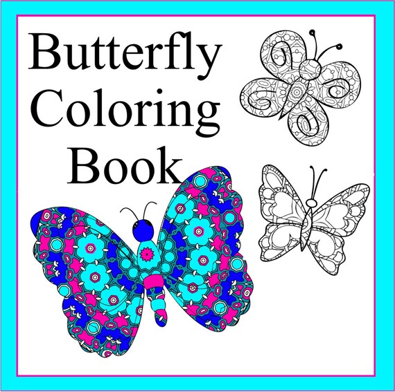 Libro para colorear con diseãos y mandalas de mariposas pãginas para colorear de mariposas