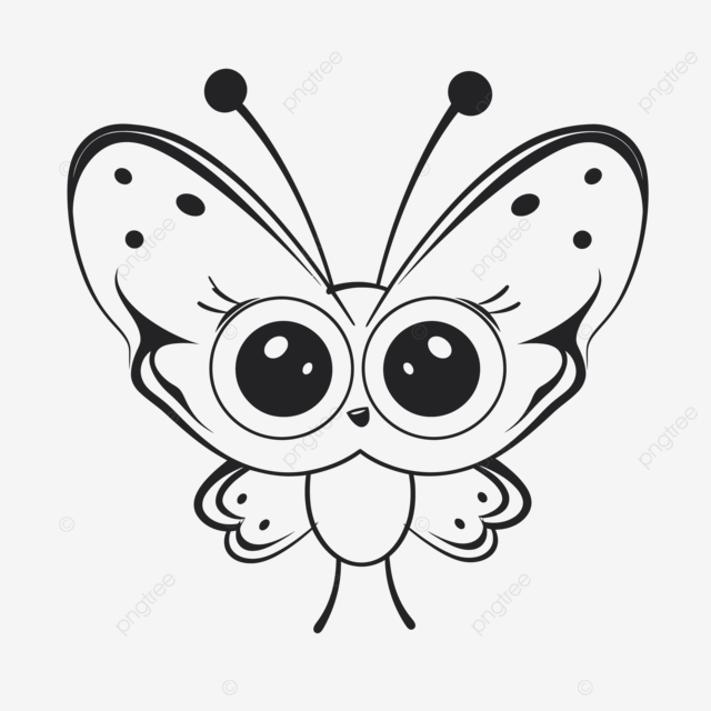 Dibujo de paginas para colorear dibujos animados mariposas pequeãas niãos vector png dibujos dibujo de mariposa dibujo del coche dibujo de dibujos animados png y vector para dcargar gratis