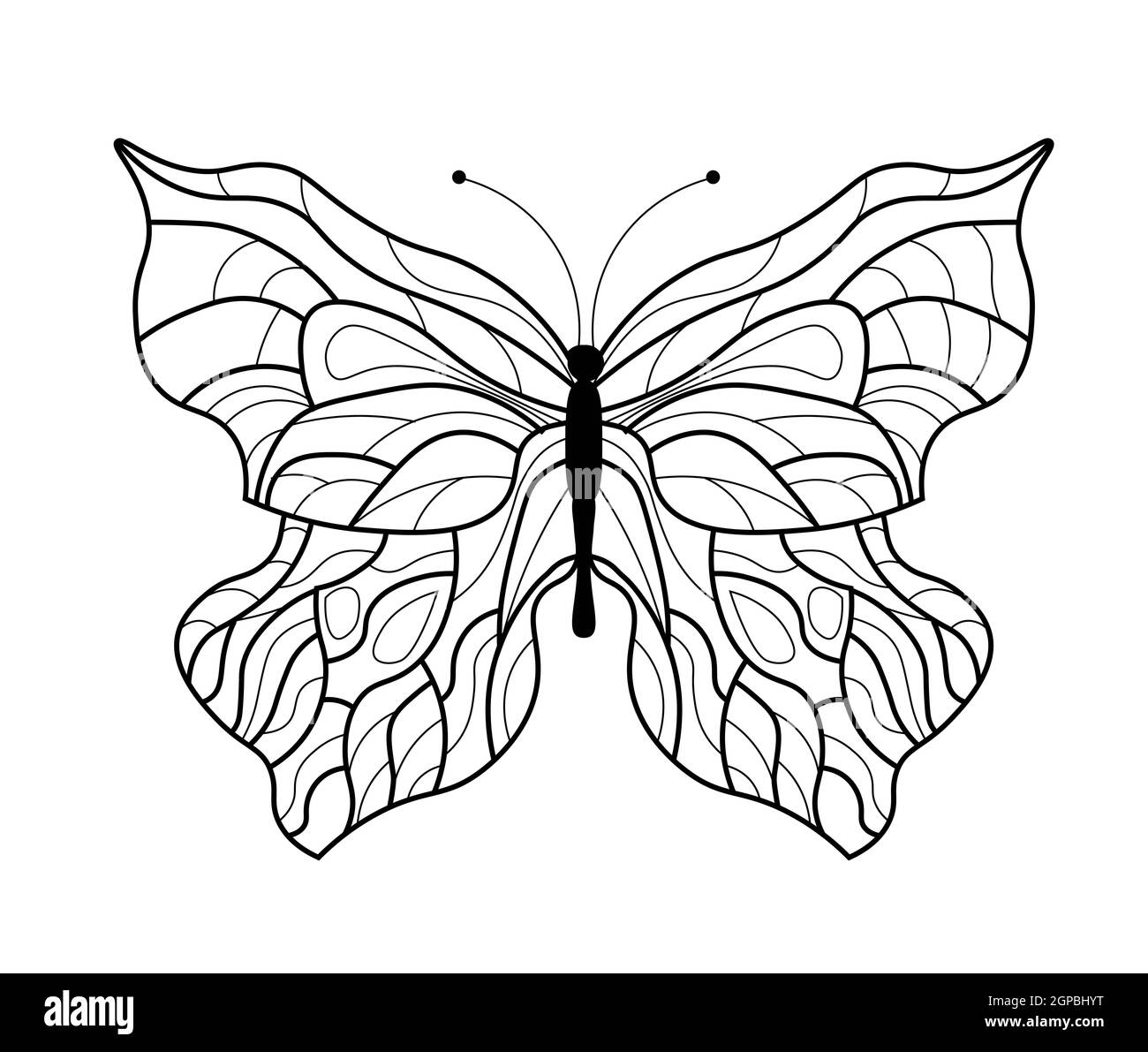 Pãgina de libro para colorear mariposa fotografãas e imãgen de alta roluciãn