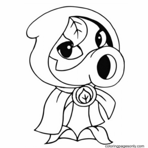 Plants vs zombies coloring pages printable for free download