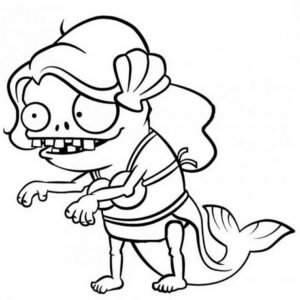 Plants vs zombies coloring pages printable for free download