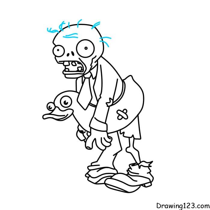 Zombie drawing tutorial